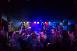 Heavy metal band Quiet Riot live at Kanza Hall in Overland Park, Kansas - December 10, 2016