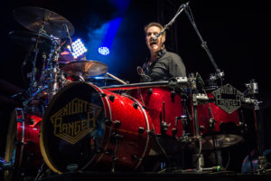 Kelly Keagy of Night Ranger live at Old Shawnee Days in Shawnee, KS on June 3, 2017.